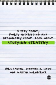 Download A Very Short, Fairly Interesting and Reasonably Cheap Book About Studying Strategy (Very Short, Fairly Interesting & Cheap Books) pdf, epub, ebook