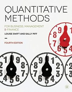 Download Quantitative Methods: for Business, Management and Finance pdf, epub, ebook