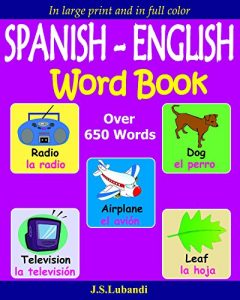 Download SPANISH – ENGLISH Word Book pdf, epub, ebook