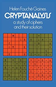 Download Cryptanalysis: A Study of Ciphers and Their Solution pdf, epub, ebook