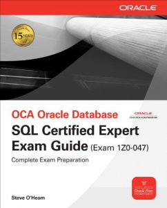 Download OCA Oracle Database SQL Certified Expert Exam Guide (Exam 1Z0-047) (Oracle Press) pdf, epub, ebook