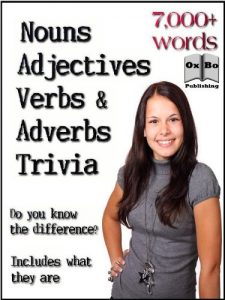 Download Nouns, Adjectives, Verbs and Adverbs Trivia pdf, epub, ebook