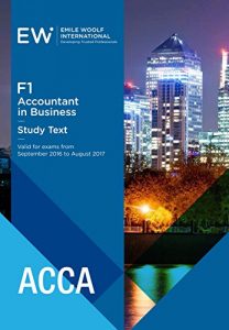 Download ACCA F1 Accountant in Business 2016-17 pdf, epub, ebook