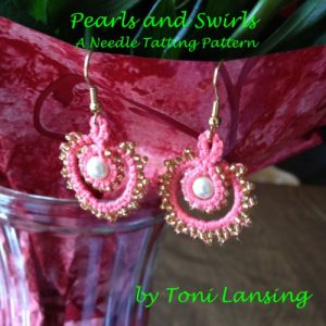 Download Pearls and Swirls – Needle Tatting Earrings Pattern pdf, epub, ebook