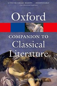 Download The Oxford Companion to Classical Literature (Oxford Quick Reference) pdf, epub, ebook