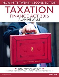 Download Taxation: Finance Act 2016 pdf, epub, ebook