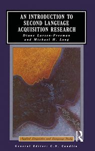 Download An Introduction to Second Language Acquisition Research (Applied Linguistics and Language Study) pdf, epub, ebook