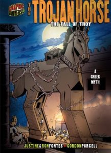 Download The Trojan Horse: The Fall of Troy [A Greek Myth] (Graphic Myths and Legends) pdf, epub, ebook