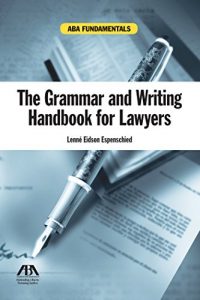 Download The Grammar and Writing Handbook for Lawyers (ABA Fundamentals) pdf, epub, ebook