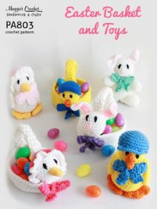 Download Crochet Pattern Easter Baskets & Toys PA803-R pdf, epub, ebook