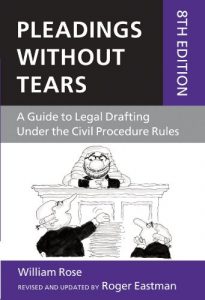 Download Pleadings Without Tears: A Guide to Legal Drafting Under the Civil Procedure Rules pdf, epub, ebook