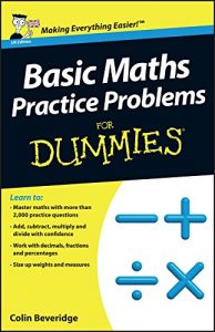 Download Basic Maths Practice Problems For Dummies pdf, epub, ebook