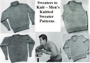 Download Sweaters to Knit – Men’s Knitted Sweater Patterns pdf, epub, ebook