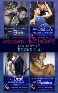 Download Modern Romance January 2017 Books 1 – 4 (Mills & Boon e-Book Collections) (The Billionaire’s Legacy, Book 8) pdf, epub, ebook
