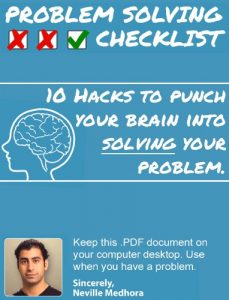 Download The Problem Solving Checklist pdf, epub, ebook