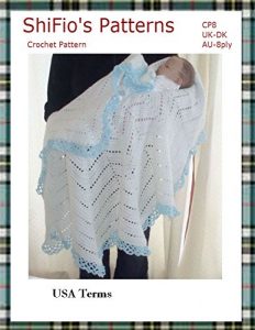 Download Crochet Pattern – CP8 – Ruffles & Bows Baby Shawl Afghan – USA Terminology pdf, epub, ebook