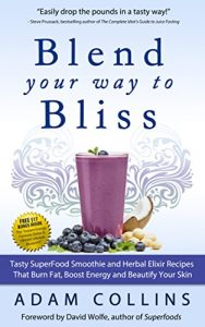 Download Blend Your Way to Bliss: Tasty Superfood Smoothie and Herbal Elixir Recipes That Burn Fat, Boost Energy and Beautify Your Skin (Blend Smarter Book 1) pdf, epub, ebook