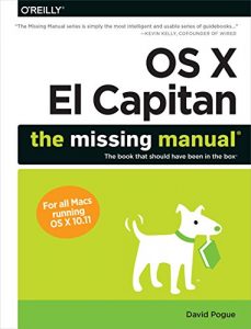 Download OS X El Capitan: The Missing Manual pdf, epub, ebook