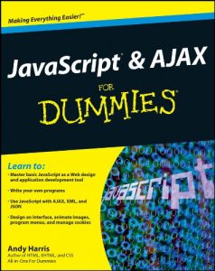 Download JavaScript and AJAX For Dummies pdf, epub, ebook