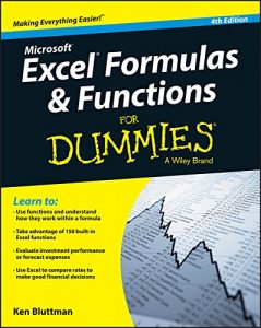 Download Excel Formulas and Functions For Dummies pdf, epub, ebook