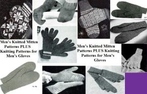 Download Men’s Knitted Mitten Patterns PLUS Knitting Patterns for Men’s Gloves pdf, epub, ebook