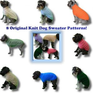 Download 8 Original Knit Dog Sweater Patterns! pdf, epub, ebook