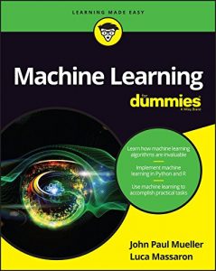 Download Machine Learning For Dummies pdf, epub, ebook