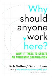 Download Why Should Anyone Work Here?: What It Takes to Create an Authentic Organization pdf, epub, ebook