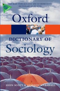 Download A Dictionary of Sociology (Oxford Paperback Reference) pdf, epub, ebook