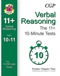 Download 10-Minute Tests for 11+ Verbal Reasoning Ages 10-11 (for GL & Other Test Providers) pdf, epub, ebook
