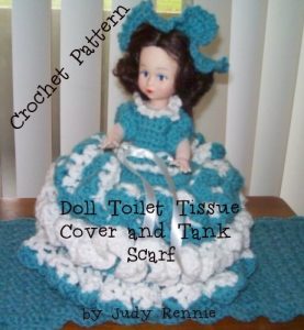 Download Crochet Pattern – Doll Toilet Tissue Cover and Tank Scarf pdf, epub, ebook