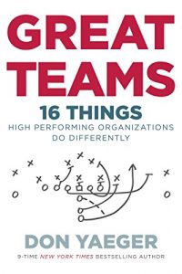 Download Great Teams: 16 Things High Performing Organizations Do Differently pdf, epub, ebook