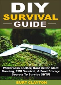 Download DIY Survival Guide: Wilderness Shelter, Root Cellar, Meat Canning, EMP Survival, & Food Storage Secrets To Survive SHTF! pdf, epub, ebook