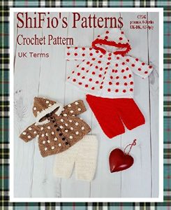 Download Crochet Pattern – CP242 – Baby Hooded Jacket and trousers- Preemie, 0-3mths – USA Terminology pdf, epub, ebook