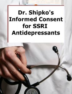 Download Dr. Shipko’s Informed Consent for SSRI Antidepressants pdf, epub, ebook