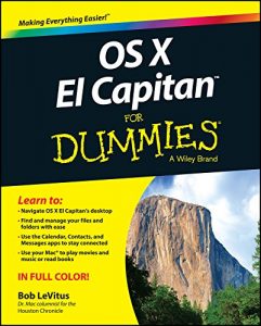 Download OS X El Capitan For Dummies pdf, epub, ebook