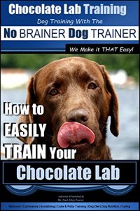 Download Chocolate Lab Training | Dog Training with the No BRAINER Dog TRAINER ~ We Make it THAT Easy! |: How to EASILY TRAIN Your Chocolate Labrador (Chocolate Labrador Training Book 1) pdf, epub, ebook