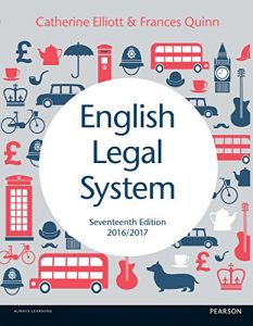 Download English Legal System: 2016/17 Edition pdf, epub, ebook