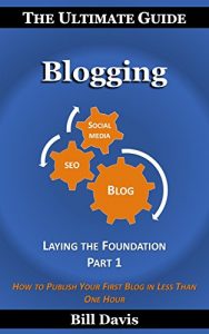 Download The Ultimate Guide to Blogging Laying the Foundation Part 1: How to Publish Your First Blog in Less Than One Hour pdf, epub, ebook