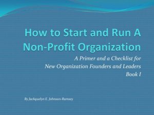 Download How to Start and Run A Non-profit Organization: A Primer and a Checklist for New Organization Founders & Leaders, Book I (How to Start & Run A Non-Profit Organization) pdf, epub, ebook