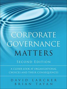 Download Corporate Governance Matters: A Closer Look at Organizational Choices and Their Consequences pdf, epub, ebook
