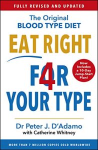 Download Eat Right 4 Your Type: Fully Revised with 10-day Jump-Start Plan pdf, epub, ebook