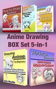 Download ANIME Drawing  BOX set 5-in-1: Anime Drawing for Beginners, Drawing Anime Faces, Drawing Anime Emotions, Manga Drawing for Beginners, Anime Drawing Practical Guide pdf, epub, ebook