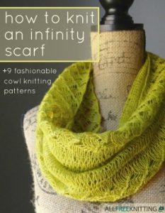 Download How to Knit an Infinity Scarf + 9 Fashionable Cowl Knitting Patterns pdf, epub, ebook