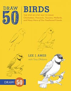 Download Draw 50 Birds: The Step-by-Step Way to Draw Chickadees, Peacocks, Toucans, Mallards, and Many More of Our Feathered Friends pdf, epub, ebook