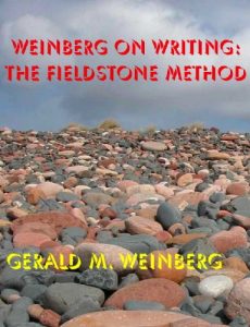 Download Weinberg on Writing: The Fieldstone Method pdf, epub, ebook