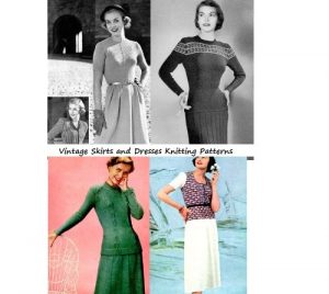 Download Vintage Skirts, Blouses and Jackets to Knit – A Collection of 26 Dress Knitting Patterns from the 1940’s pdf, epub, ebook