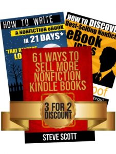 Download Kindle Publishing Package: How to Discover Best-Selling eBook Ideas + How to Write a Nonfiction eBook in 21 Days + 61 Ways to Sell More Nonfiction Kindle Books pdf, epub, ebook