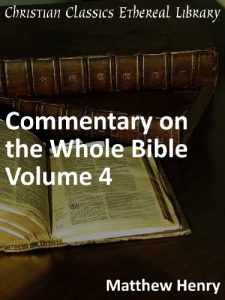 Download Commentary on the Whole Bible Volume IV (Isaiah to Malachi) – Enhanced Version pdf, epub, ebook