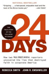 Download 24 Days: How Two Wall Street Journal Reporters Uncovered the Lies that Destroyed Faith in Corporate America pdf, epub, ebook